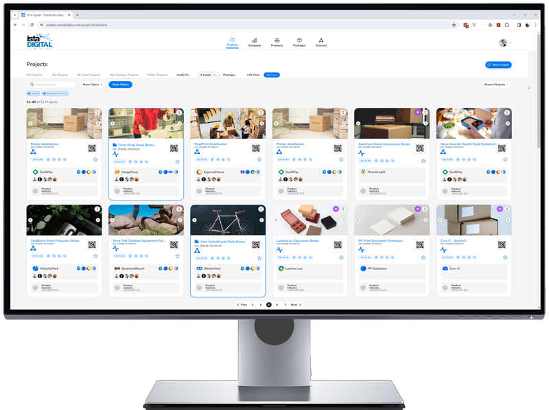 ISTA Digital webpage for Projects