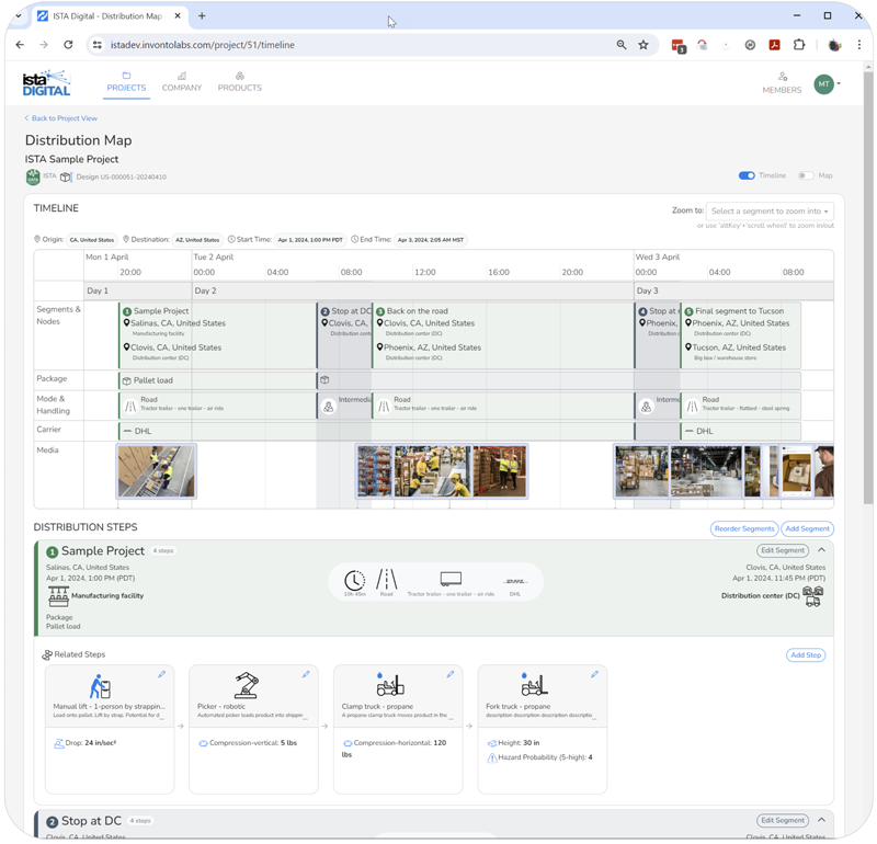 ISTA Digital Distribution Map